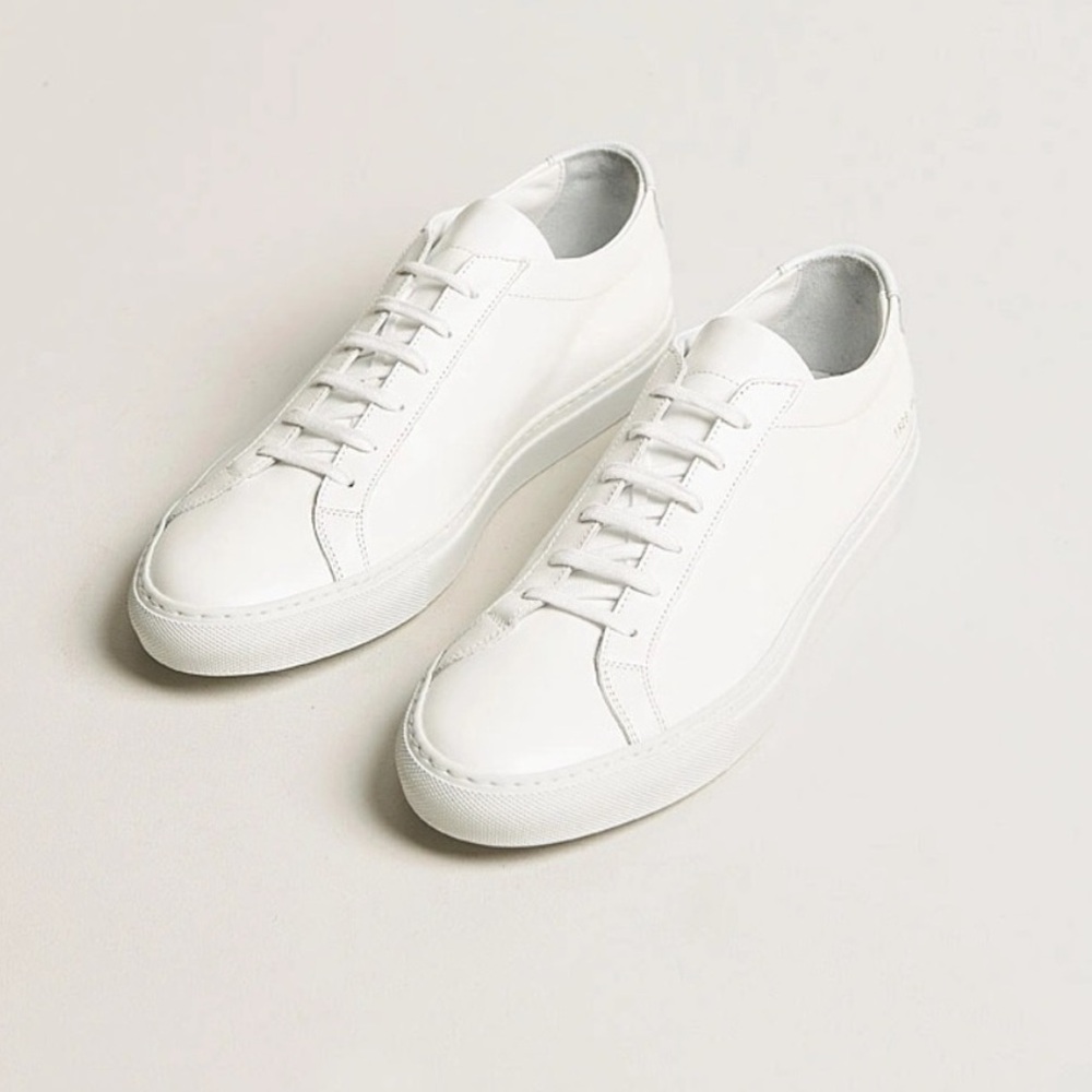 Common Projects Achilles White Leather Sneakers 39